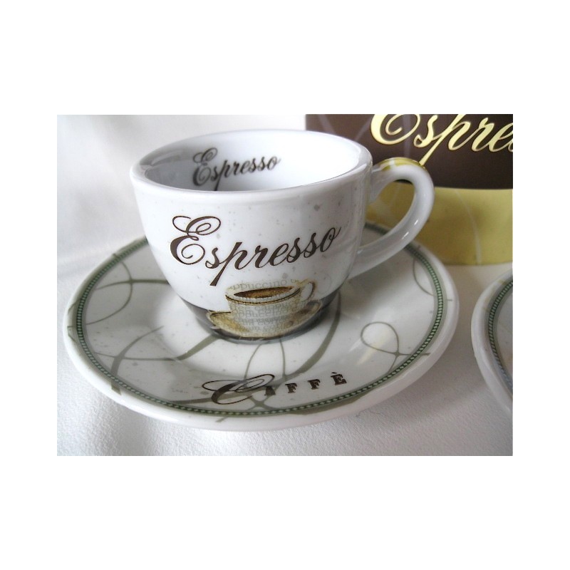 Set 2 Tasses Expresso Espresso 