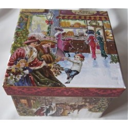 Boîte à bijoux "Noël 1900"